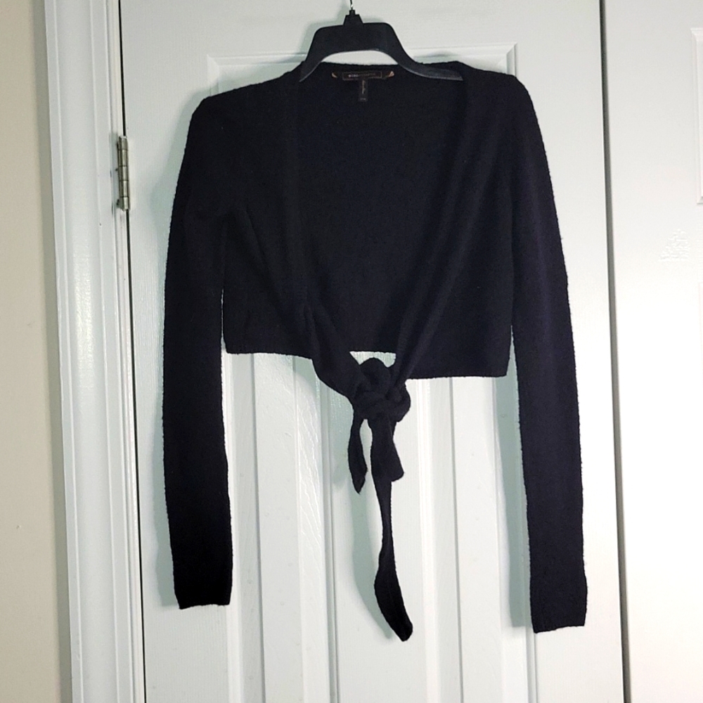 BCBG Sweater Longsleeve Wrap Top